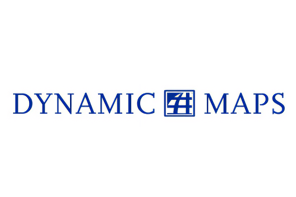 Dynamic maps logo and branding design