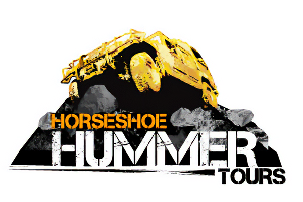 Horseshoe Hummer Tours Logo and branding design