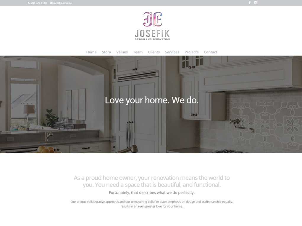 Interior Design Website