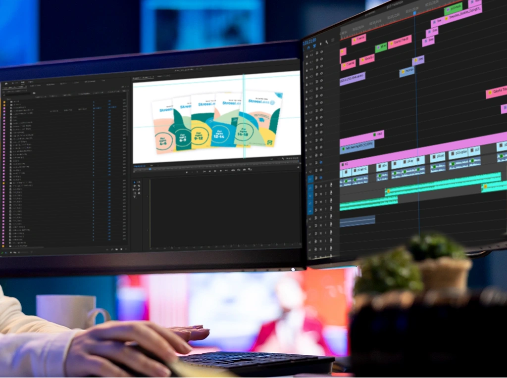 A freelance video editor with skills in Adobe Premiere and Adobe After Effects.